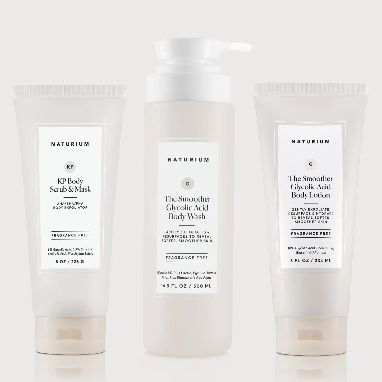 the-glycolic-acid-body-bundle-e4 NATR_KPScrub_SmootherBodyWash_SmootherLotion_Bundle_ecomm.webp